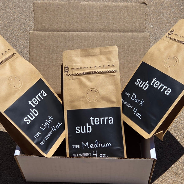 subterra sample pack (12oz total)