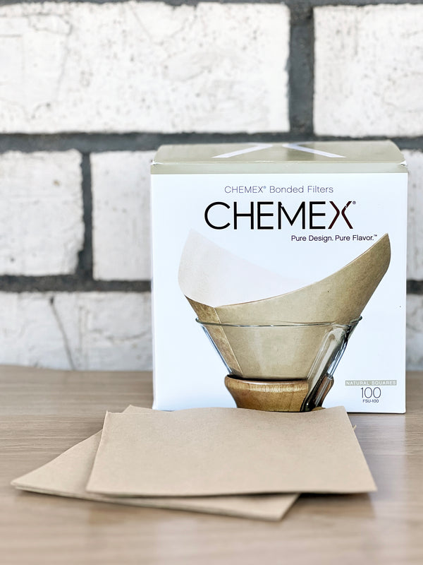 Chemex Bonded Filters, Unbleached, 100 count